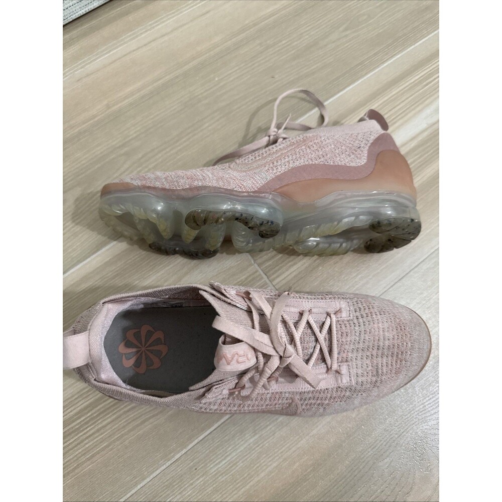 Nike Air VaporMax 2021 Flyknit Women's Shoes Pink Sz11 DJ9975 600
